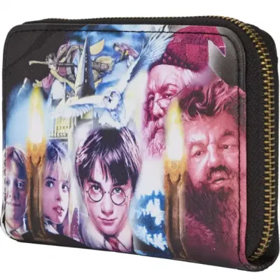 Harry potter sorcerer stone portefeuille loungefly 16x10cm