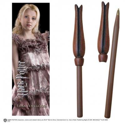 Harry potter stylo marque pages luna lovegood