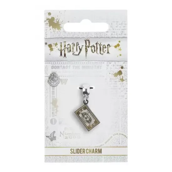 Harry potter ticket poudlard expres charme pour collier bracelet 1