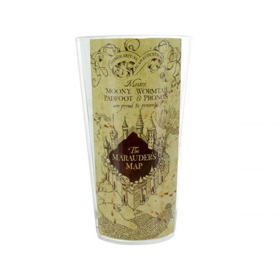 Harry potter verre carte du maraudeur 1