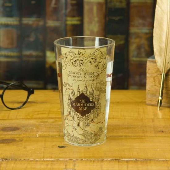 Harry potter verre carte du maraudeur 2