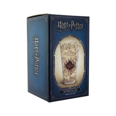Harry potter verre carte du maraudeur
