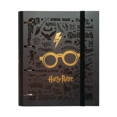 Harry potter vif d or classeur 4 anneaux 32x27 5cm 3