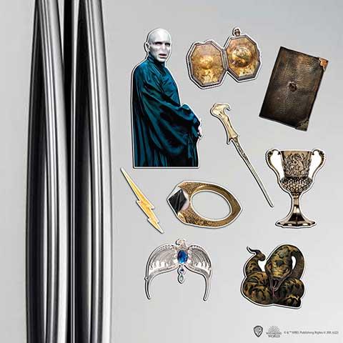 Harry potter voldemort planche de 9 magnets en mousse 2