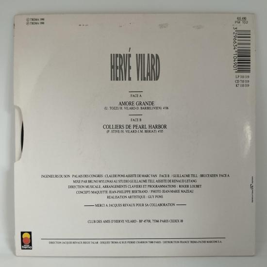 Herve vilard amore grande single vinyle 45t occasion 1