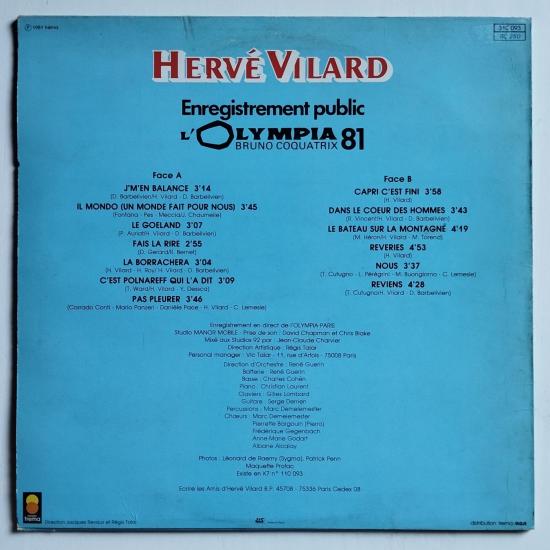 Herve vilard enregistrement public l olympia 81 album vinyle occasion 1