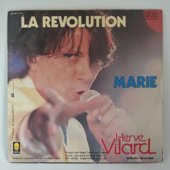 Herve vilard la revolution single vinyle 45t occasion 1
