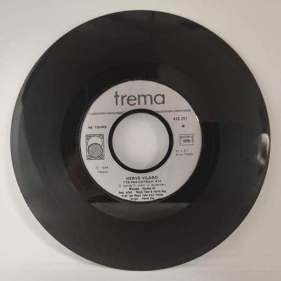 Herve vilard t es pas dietrich single vinyle 45t occasion 2