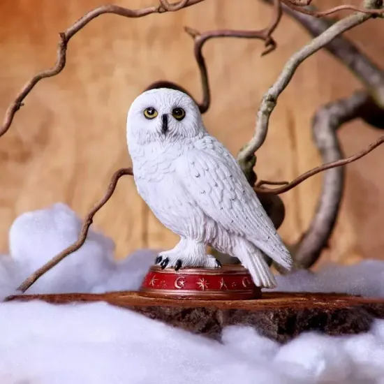 Hibou familier du sorcier figurine 10cm 1