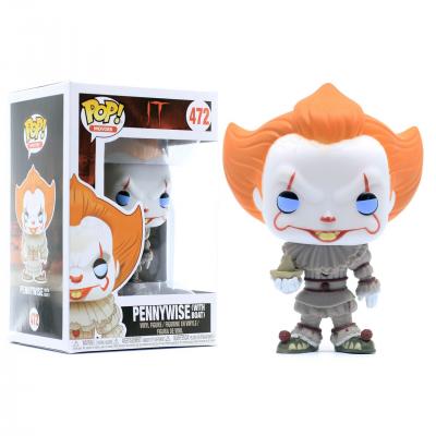 Horror bobble head pop n 472 it pennywise with boat