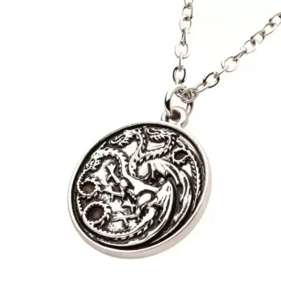House of the dragons sigil targaryen collier pendentif 1