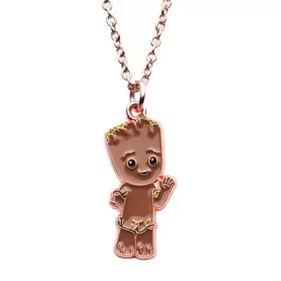 I am groot chibi groot collier pendentif