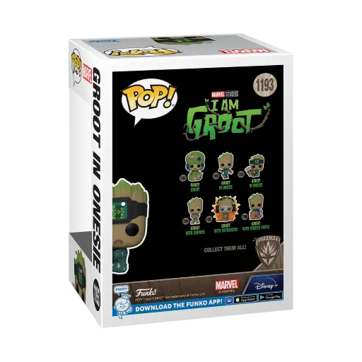 I am groot pop n 1193 groot pjs avec livre 1