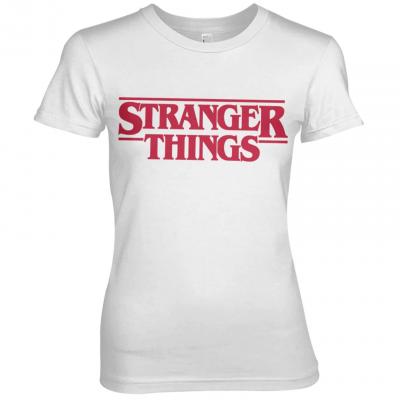 STRANGER THINGS - Logo - T-Shirt Femme