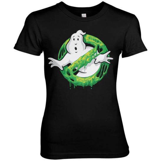 GHOSTBUSTERS - Slime Logo - T-Shirt Femme