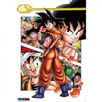 DRAGON BALL - Poster 91X61 - DB/Son Goku Story