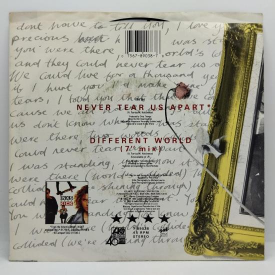 Inxs never tear us apart single vinyle 45t occasion 1