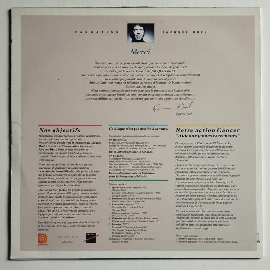 Jacques brel fondation album vinyle occasion 1