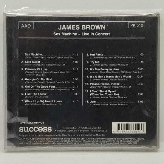 James brown sex machine live in concert album cd occasion 1