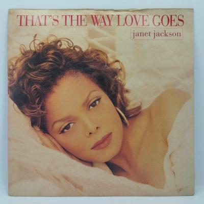 Janet jackson that s the way love goes single vinyle 45t occasion