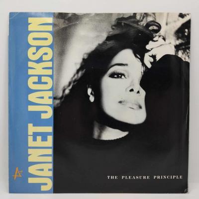 Janet jackson the pleasure principle pressage usa single vinyle 45t occasion