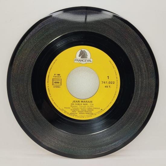Jean marais on oublie rien single vinyle 45t occasion 2
