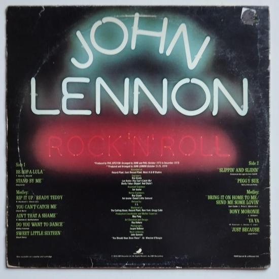 John lennon rock n roll pressage u k album vinyle occasion 1