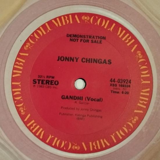 Johnny chingas gandhi pressage promo usa maxi single vinyle occasion