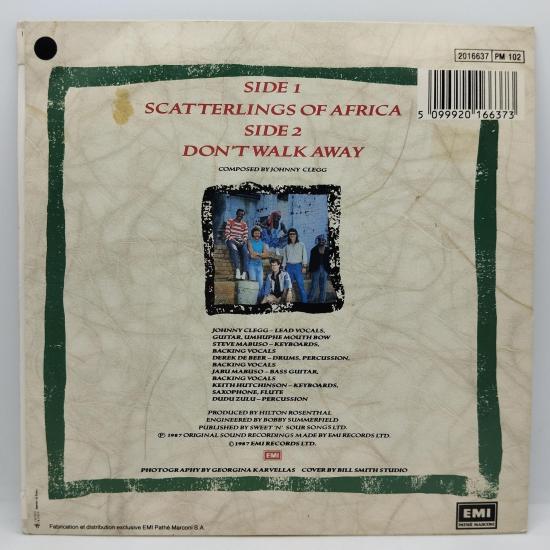 Johnny clegg savuka scatterlings of africa single vinyle 45t occasion 1