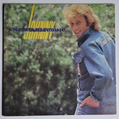 Johnny hallyday a partir de maintenant album vinyle occasion