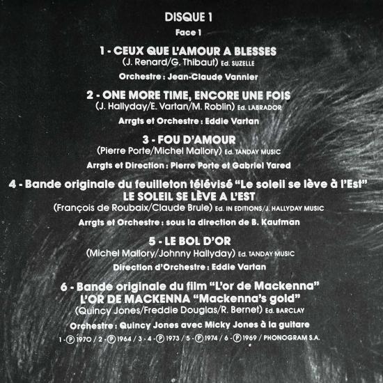 Johnny hallyday ceux que l amour a blesses double album vinyle occasion 2