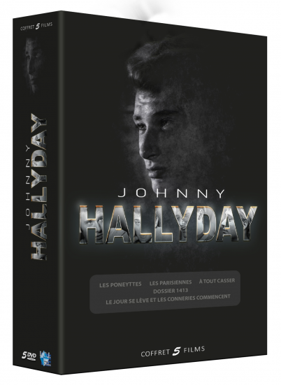 Johnny hallyday coffret 5 films 1