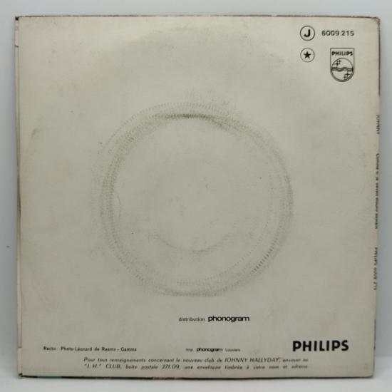 Johnny hallyday comme si je devais mourir demain single vinyle 45t occasion 1