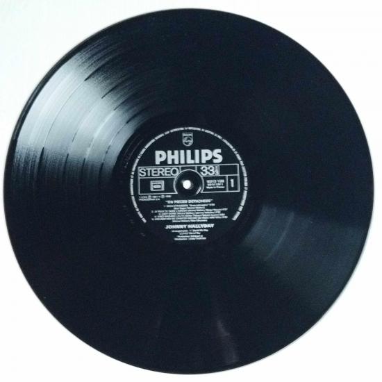 Johnny hallyday en pieces detachees album vinyle occasion 2