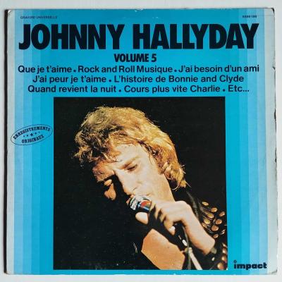 Johnny hallyday enregistrements originaux volume 5 album vinyle occasion