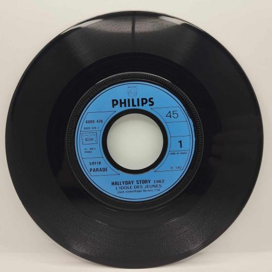 Johnny hallyday l idole des jeunes pas cette chanson hallyday story 1962 single vinyle 45t occasion 2