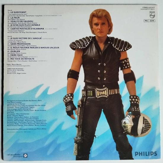 Johnny hallyday la peur album vinyle occasion 1