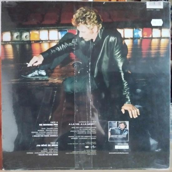 Johnny hallyday ne reviens pas vinyl maxi 45t edition limitee numerotee 1