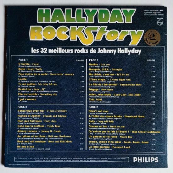 Johnny hallyday rock story double album vinyle occasion 1