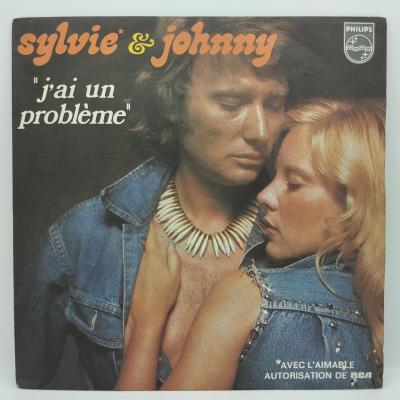 Johnny hallyday sylvie vartan j ai un probleme single vinyle 45t occasion