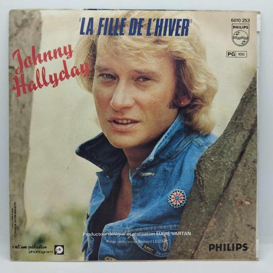 Johnny hallyday un diable entoure d anges single vinyle 45t occasion 1