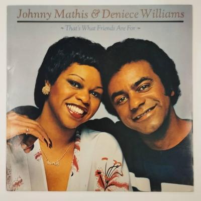 Johnny mathis deniece williams that s what friends are for album vinyle occasion