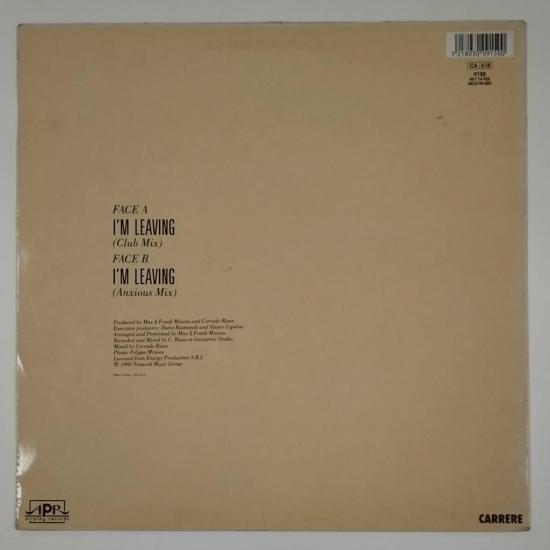 Joy i m leaving maxi single vinyle occasion 1