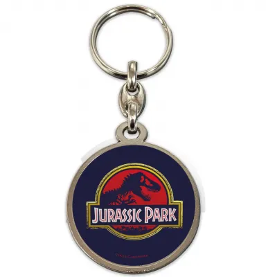 Jurassic park logo du film porte cles