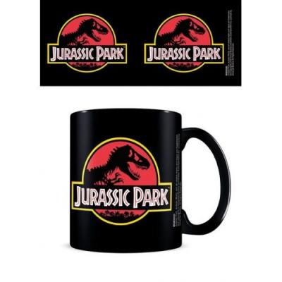 Jurassic park logo mug black pod 315ml