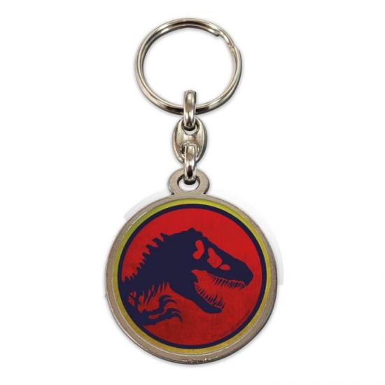 Jurassic park logo porte cles