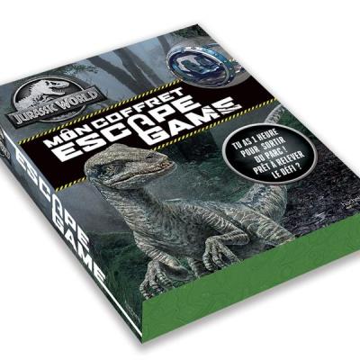 Jurassic world coffret escape game