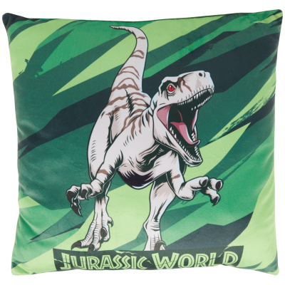Jurassic world coussin carre 35x35cm