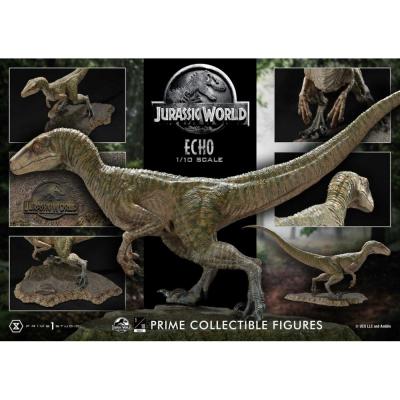 Jurassic world echo statuette 17cm 11