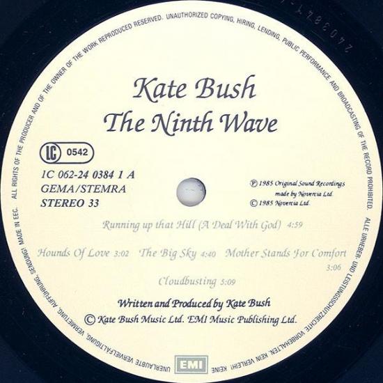 Kate bush hounds of love album vinyle occasion 4